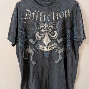 AFFLICTION 'THE LAST EMPORER' Fedor Emelianenko size large